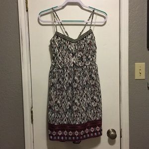 Aztec print dress